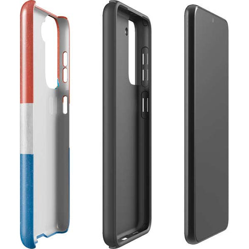 Croatia Flag Distressed Galaxy S21 Plus 5G Pro Case